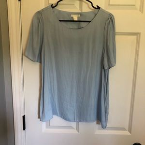 H&M Powder Blue top